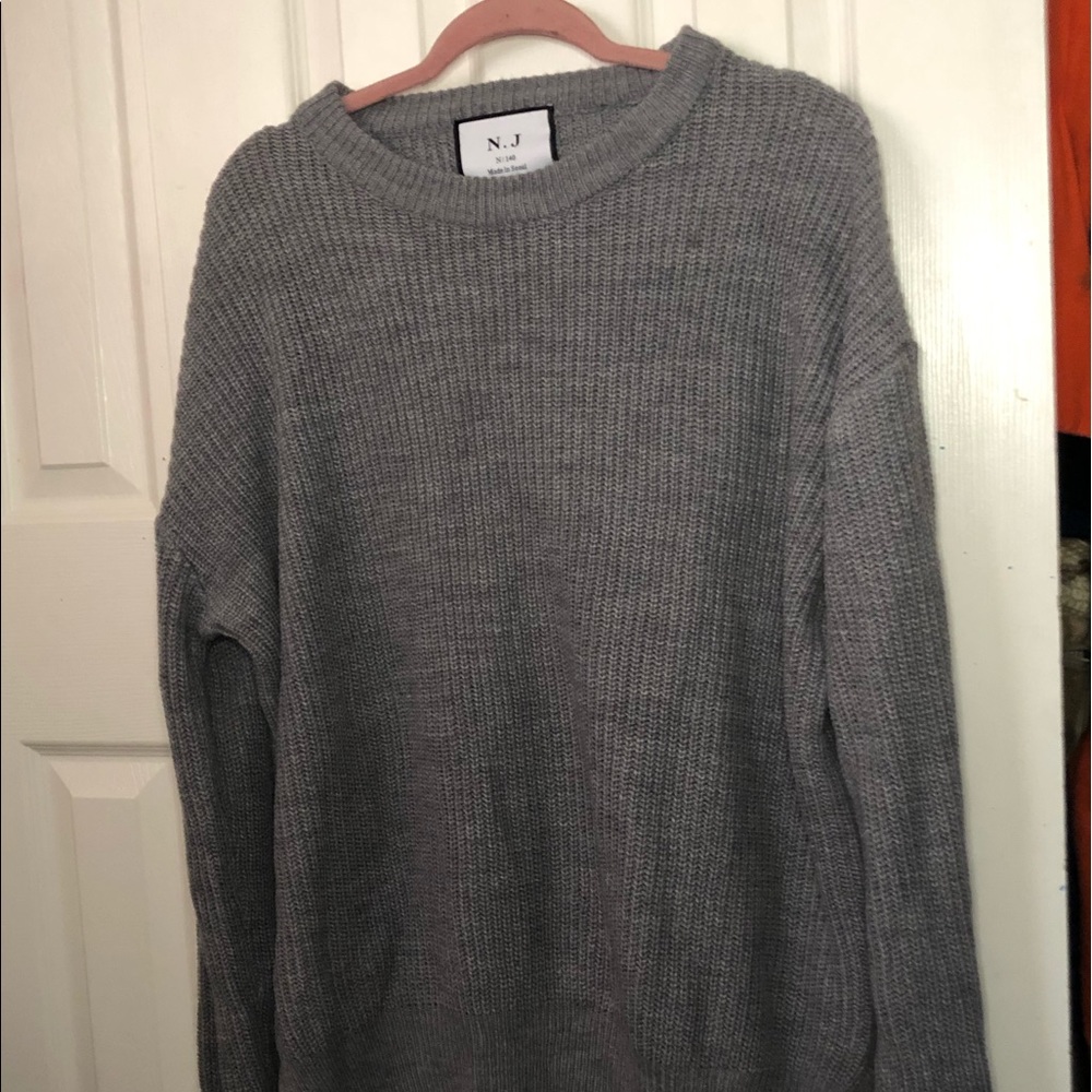 Grey sweater